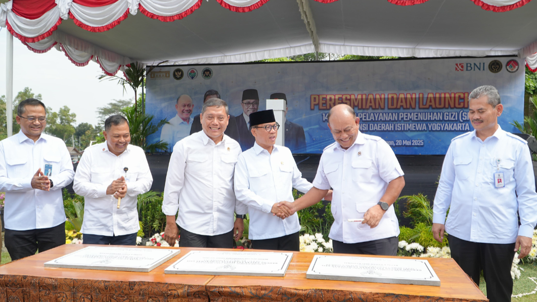 BGN Merangin Bersama Kemendes PDT Launching 14 SPPG Di Provinsi Daerah Istimewa Yogyakarta
