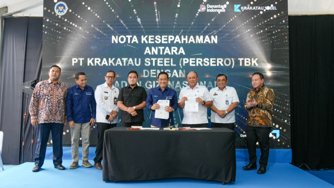 Kolaborasi Apik, BGN Merangin dan PT Krakatau Steel Luncurkan SPPG Baja Modular
