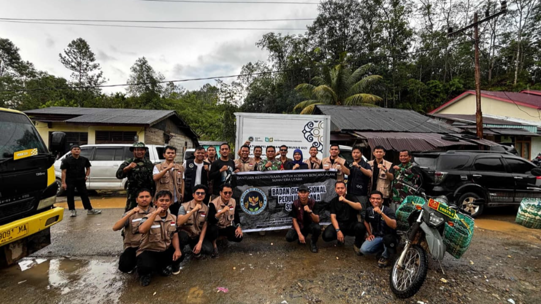 BGN Merangin Acungi Jempol Aksi Mandiri SPPI Sumut Bantu Korban Bencana